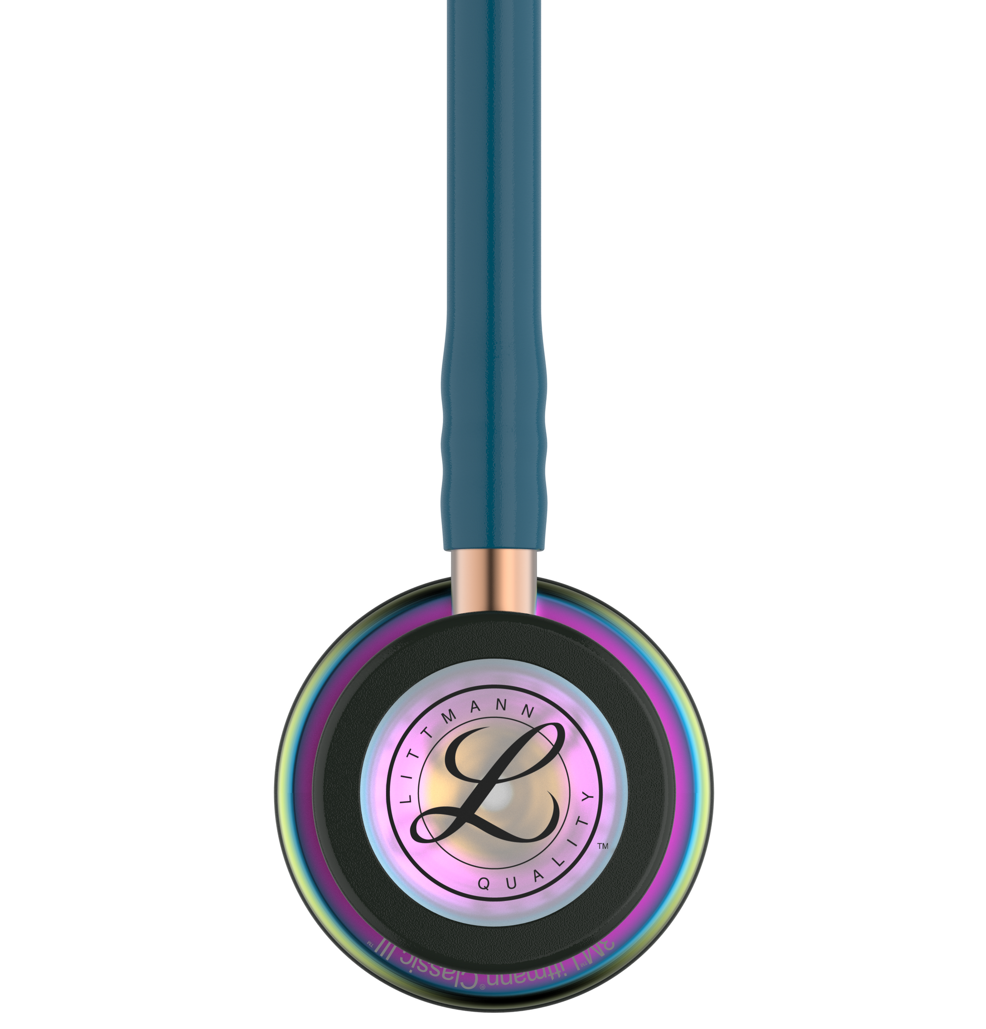Littmann Classic III Stethoscope: Caribbean Blue Rainbow 5807 - Student Program 3M Littmann