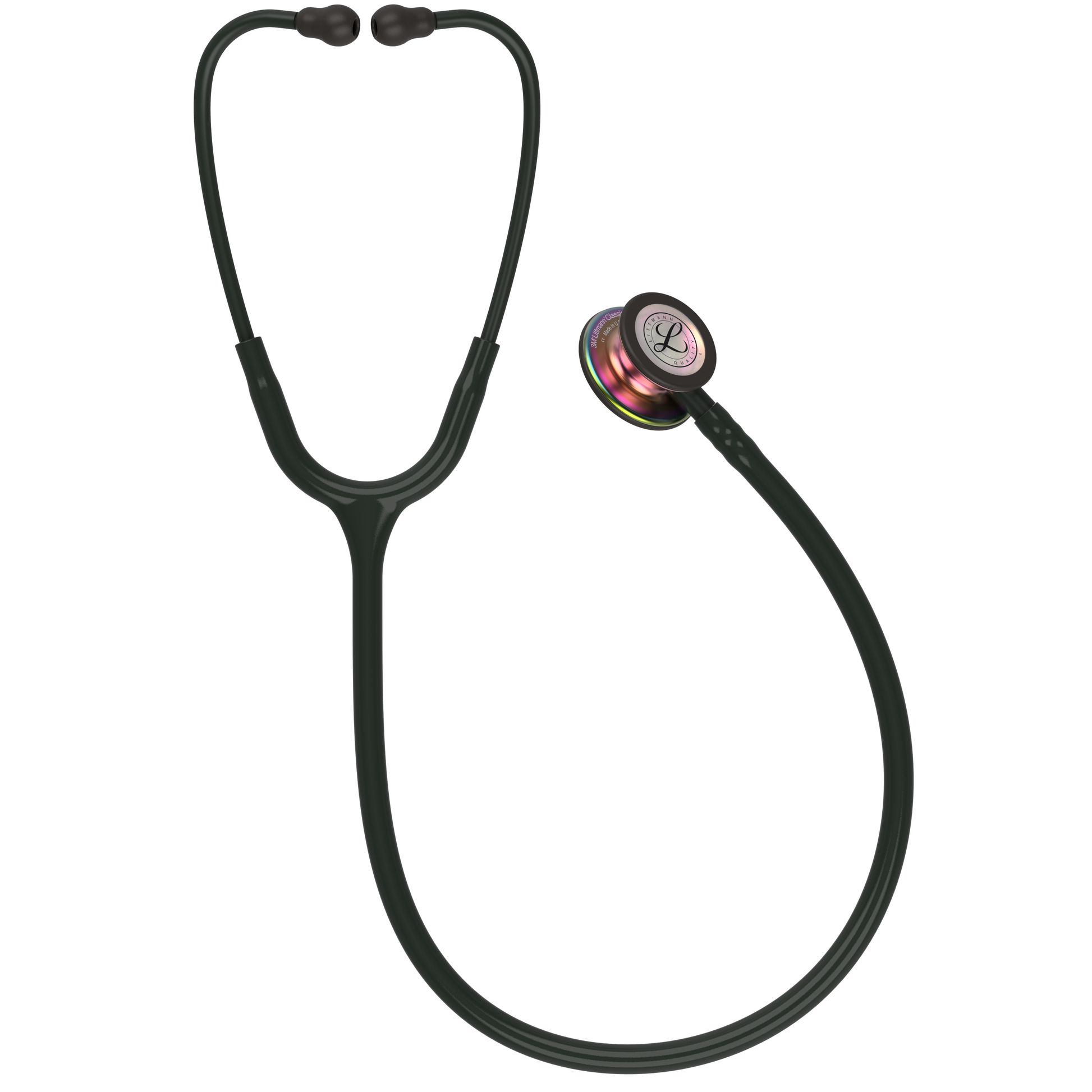Littmann Classic III Stethoscope: Rainbow and Black 5870 3M Littmann