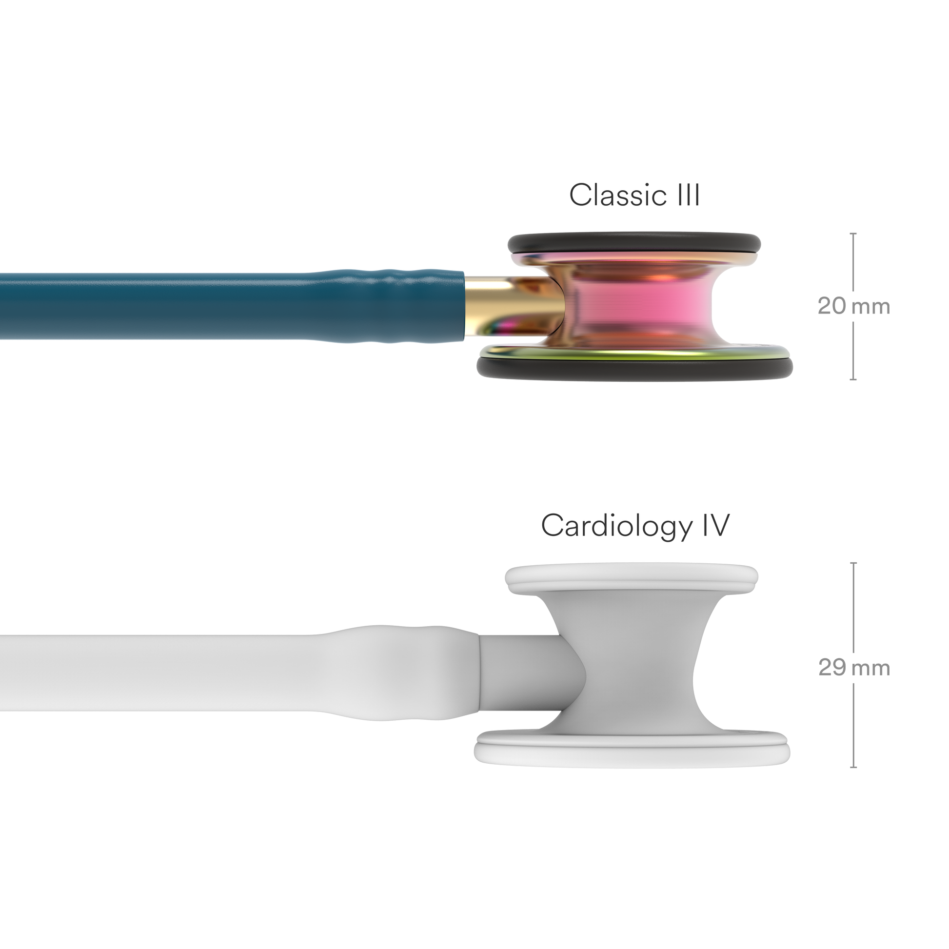 Littmann Classic III Stethoscope: Caribbean Blue Rainbow 5807 - Student Program 3M Littmann