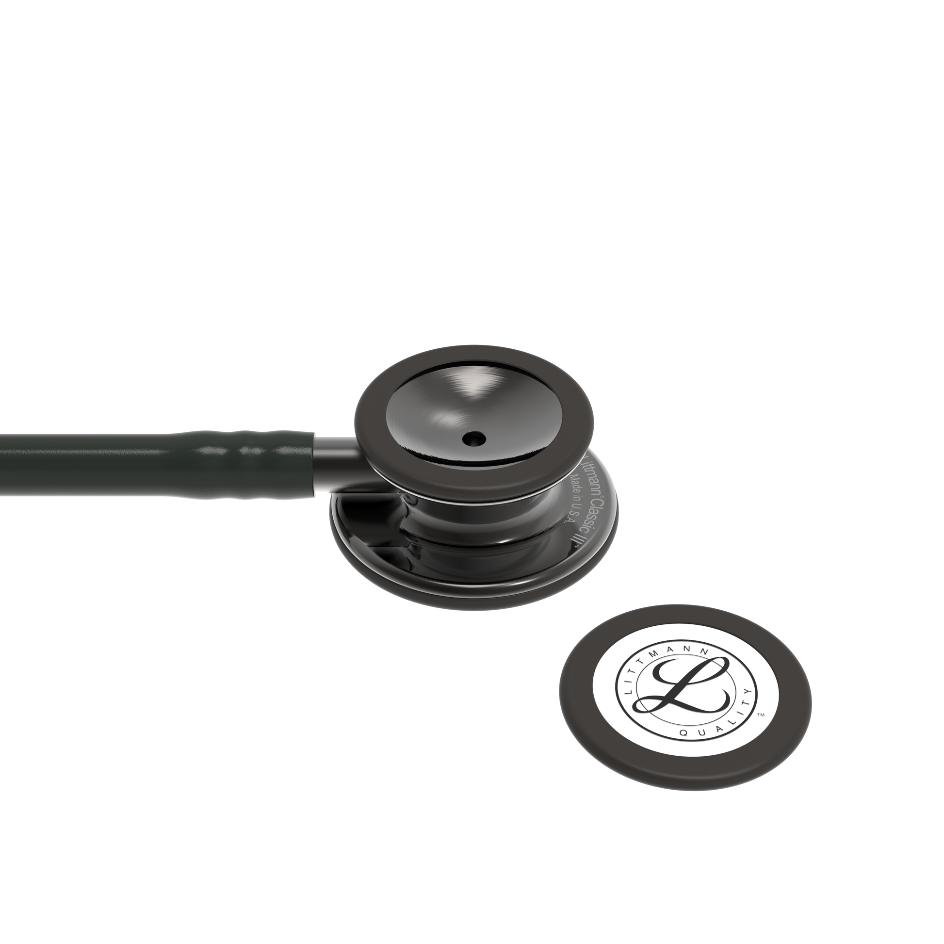 Littmann Classic III Stethoscope: Black & Smoke 5811 3M Littmann