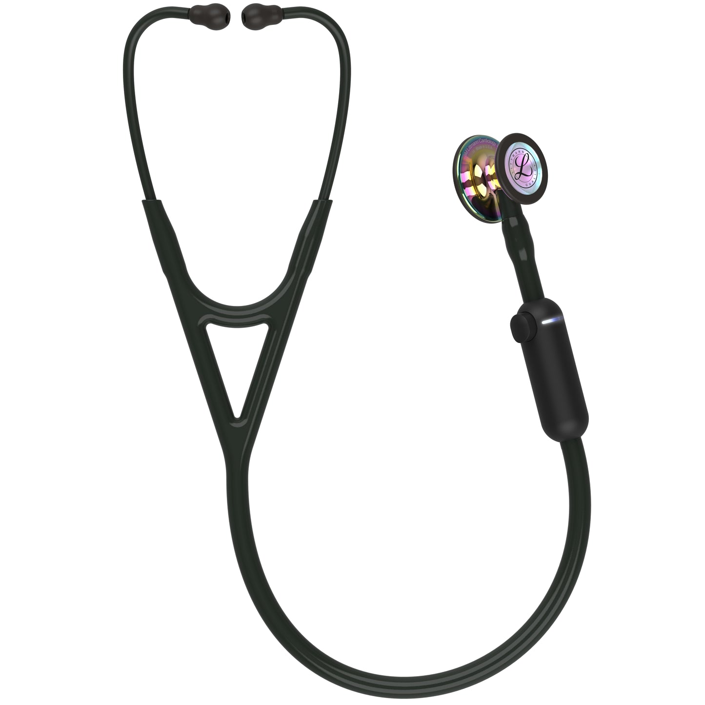 Littmann CORE Digital Stethoscope - 8570 High Polish Rainbow & Black 3M Littmann