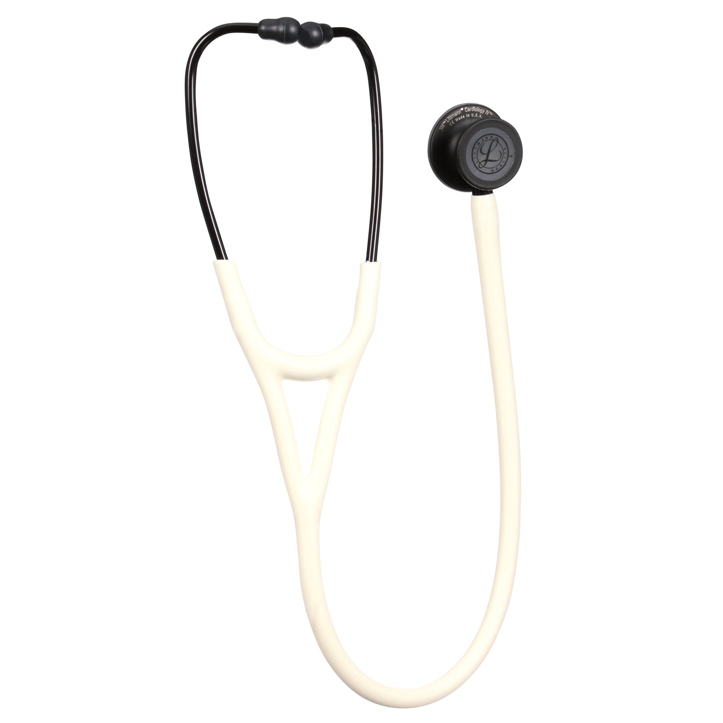Littmann Cardiology IV Diagnostic Stethoscope: Satin Alabaster Tube 6186C - Student Program Littmann