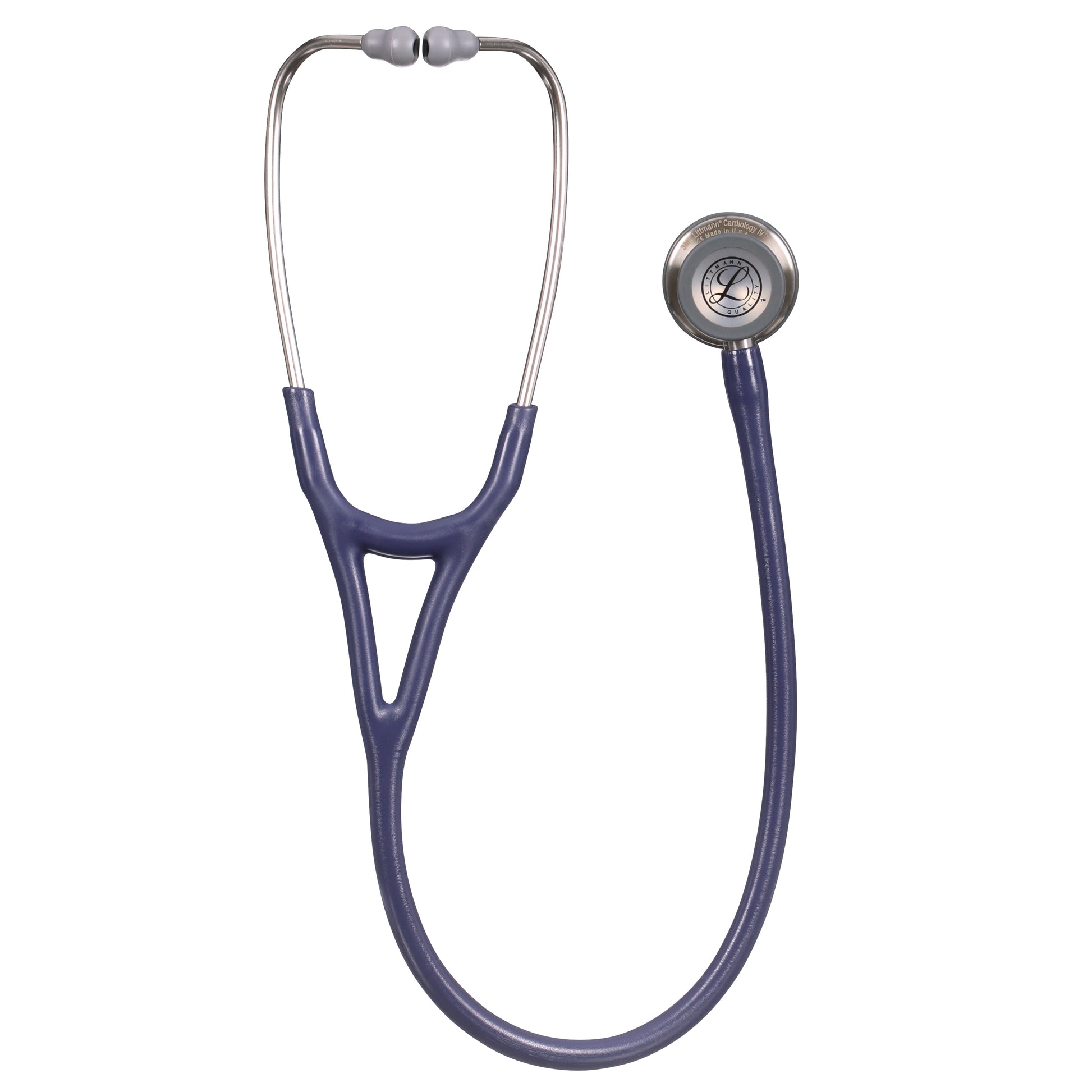 Littmann Cardiology IV Diagnostic Stethoscope: Satin Midnight Blue Tube 6187C - Student Program 3M Littmann