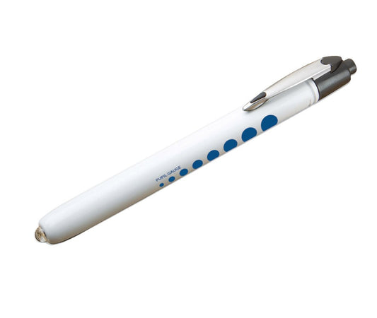 Metalite™ Reusable Penlight with Pupil Gauge - White ADC Diagnostics