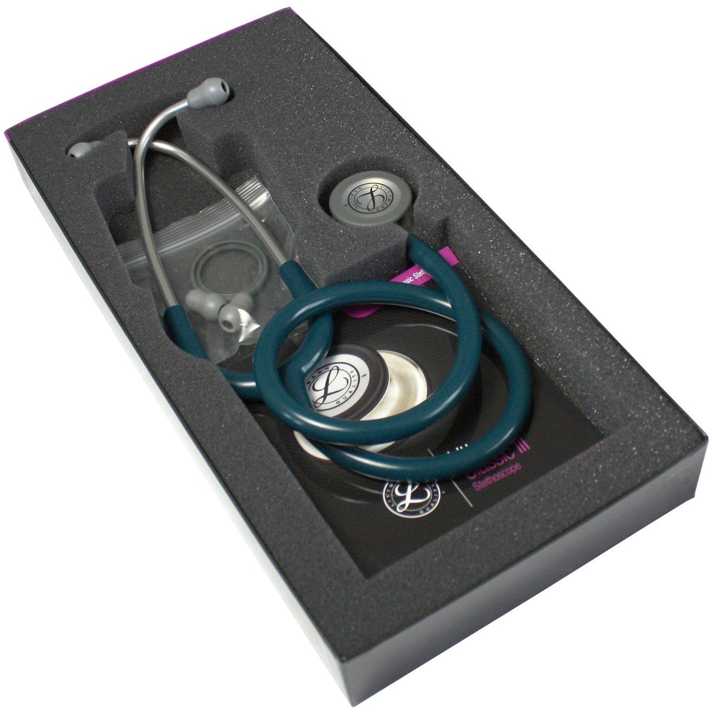 Littmann Classic III Stethoscope: Caribbean Blue 5623 - Student Program 3M Littmann