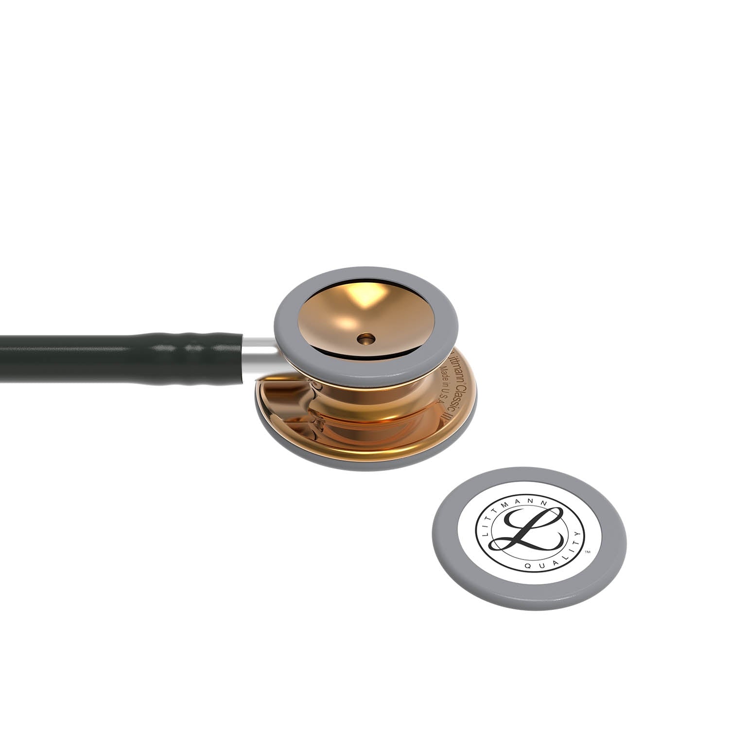 Littmann Classic III Monitoring Stethoscope: High Polish Copper & Black - Limited Edition 5646 - Student Program 3M Littmann