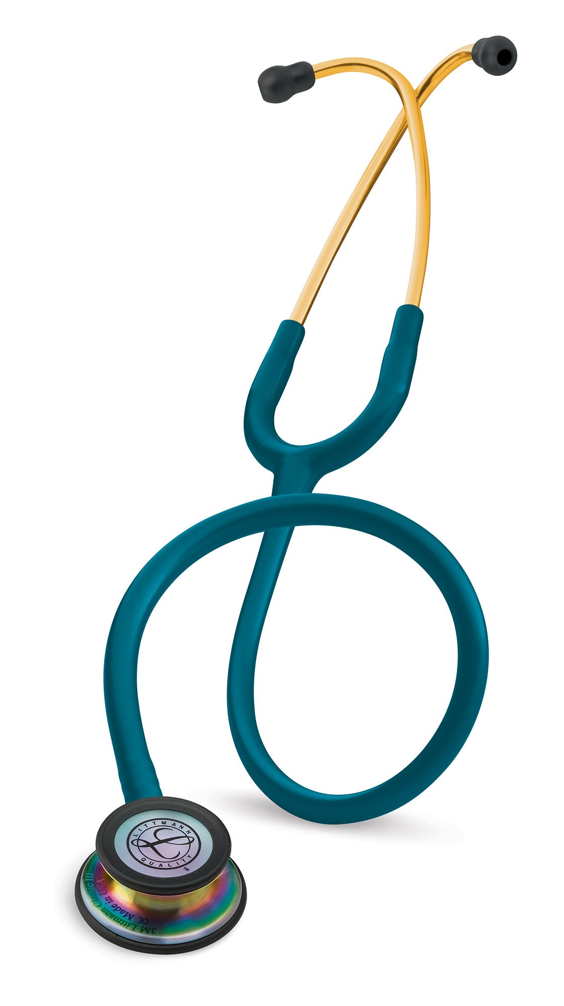 Littmann Classic III Stethoscope: Caribbean Blue Rainbow 5807 - Student Program 3M Littmann