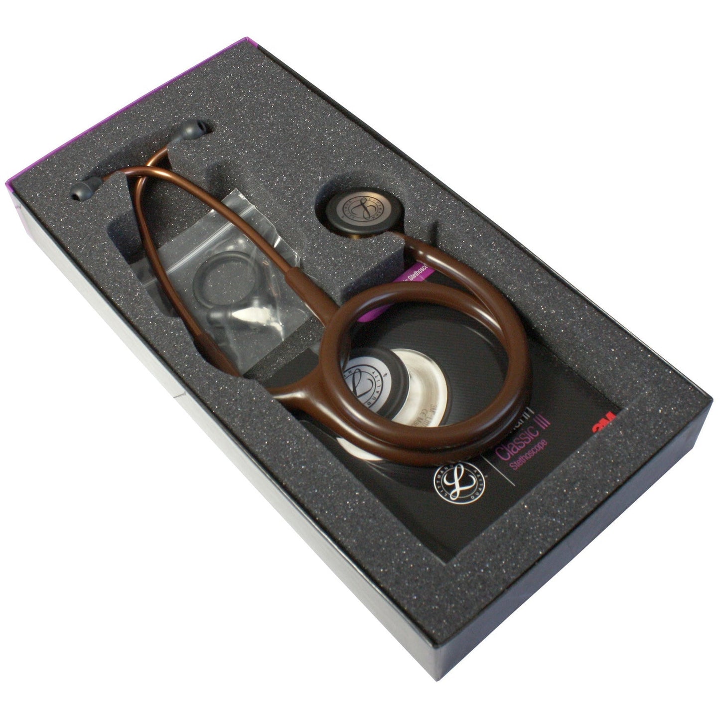 Littmann Classic III Stethoscope: Chocolate & Copper 5809 - Student Program 3M Littmann