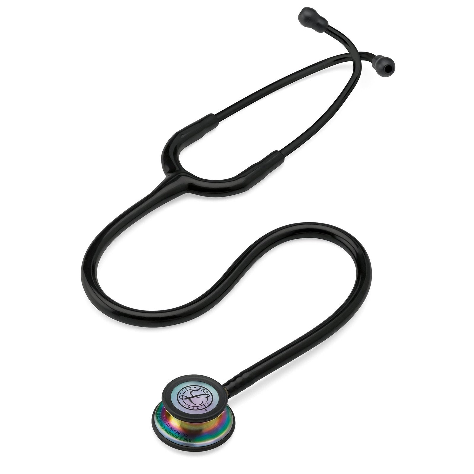Littmann Classic III Stethoscope: Rainbow and Black 5870 3M Littmann