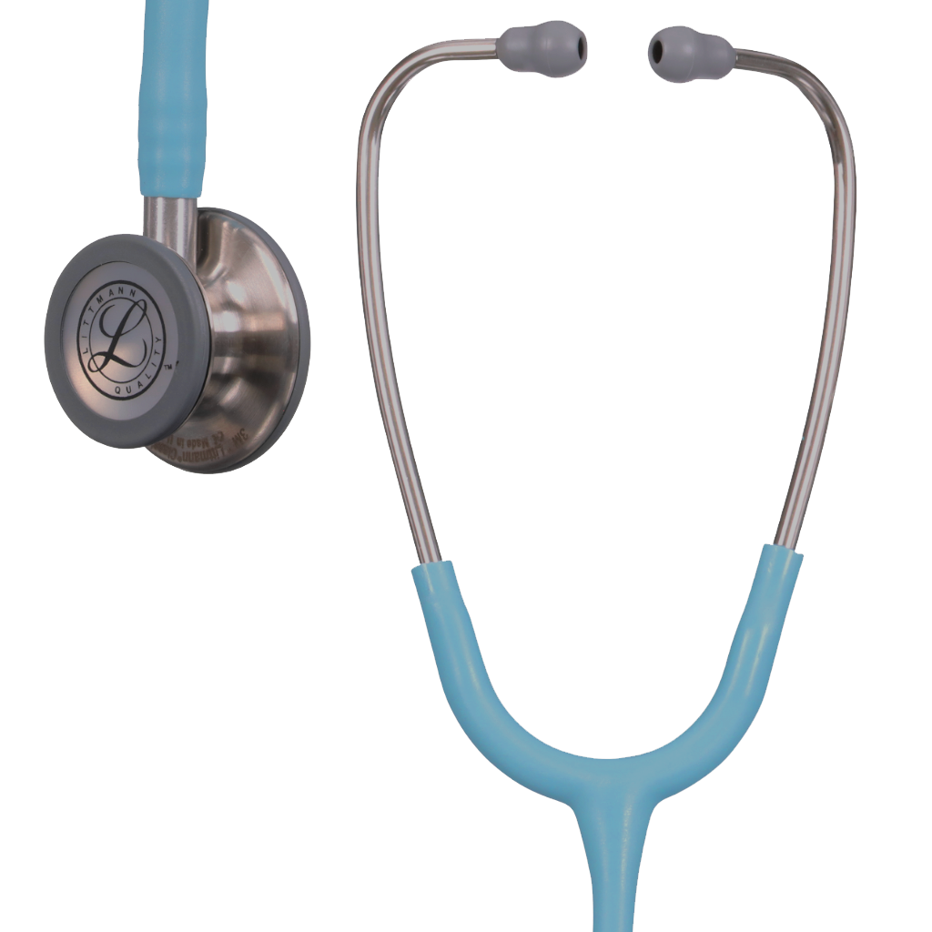 Littmann Classic III Monitoring Stethoscope: Satin Marine Blue Tube 5912C 3M Littmann