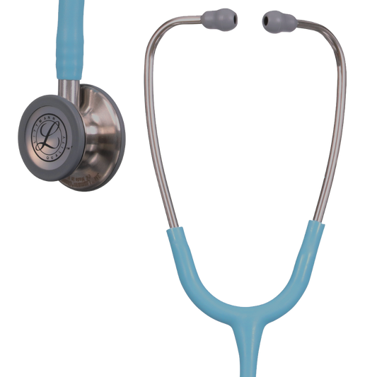 Littmann Classic III Monitoring Stethoscope: Satin Marine Blue Tube 5912C 3M Littmann