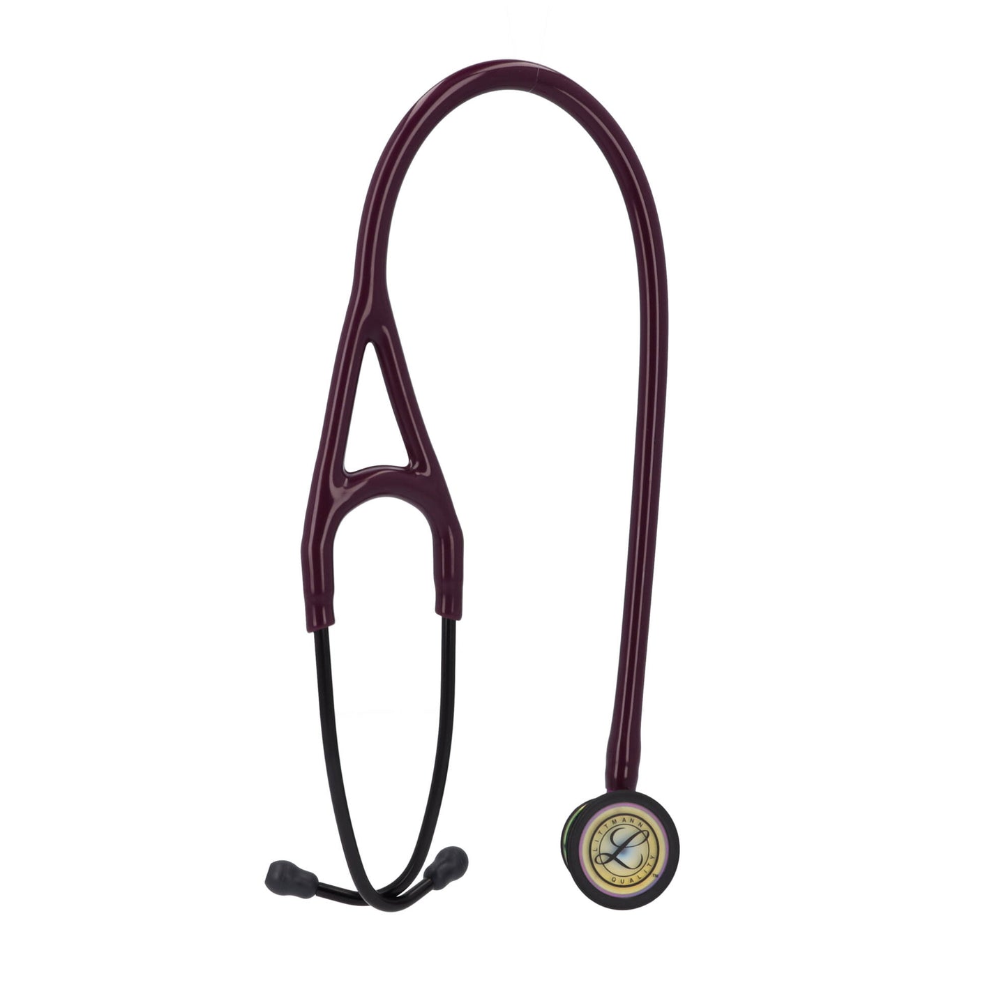 Littmann Cardiology IV Diagnostic Stethoscope: Rainbow & Plum - Violet Stem 6205 - Student Program 3M Littmann