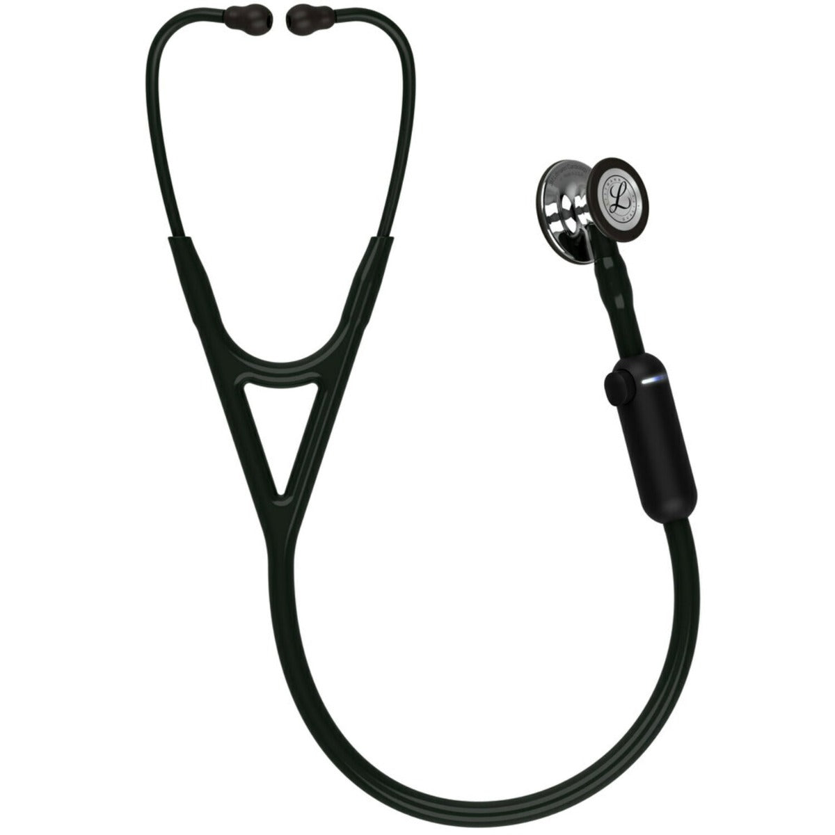 Littmann CORE Digital Stethoscope - 8890 Mirror Chestpiece & Black 3M Littmann