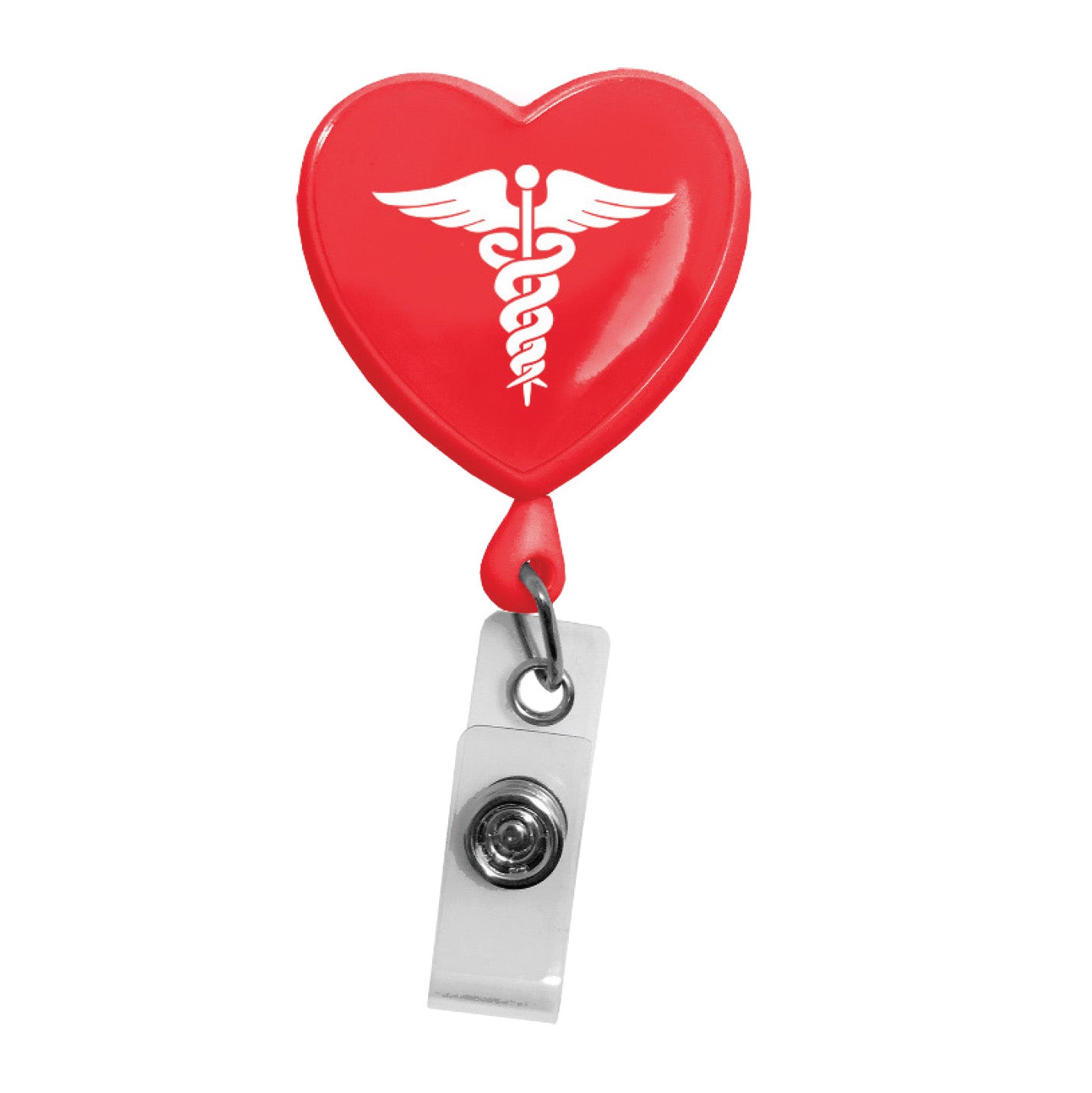 Retracteze™ ID Holder Caduceus - Red Prestige