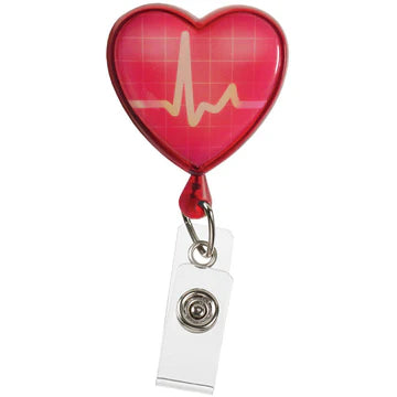 Retracteze™ ID Holder EKG - Red Prestige