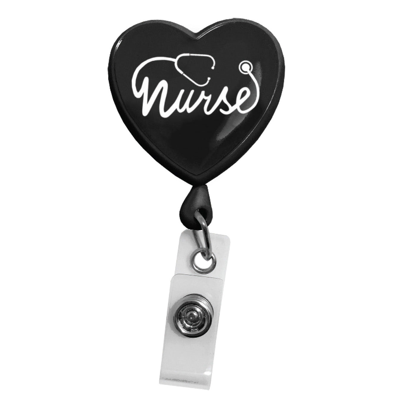 Retracteze™ ID Holder Nurse - Black Prestige