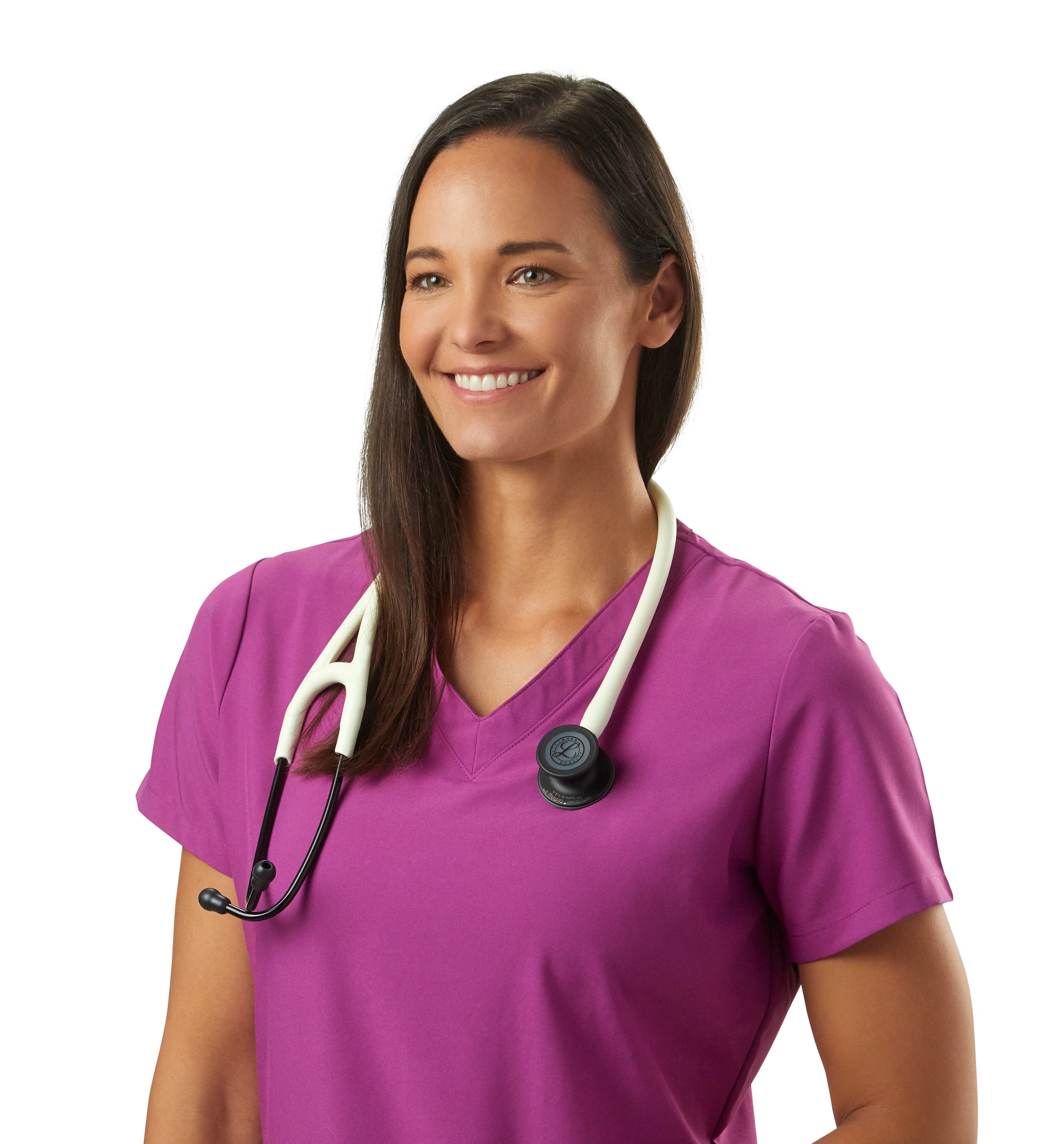 Littmann Cardiology IV Diagnostic Stethoscope: Satin Alabaster Tube 6186C - Student Program 3M Littmann