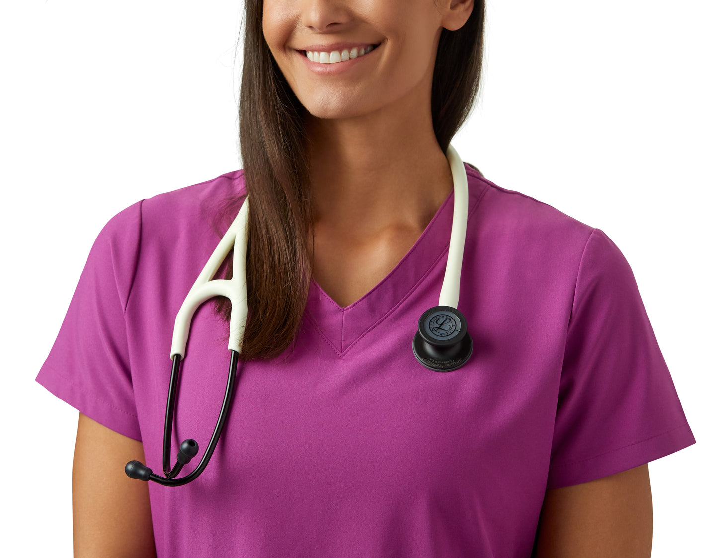 Littmann Cardiology IV Diagnostic Stethoscope: Satin Alabaster Tube 6186C - Student Program 3M Littmann