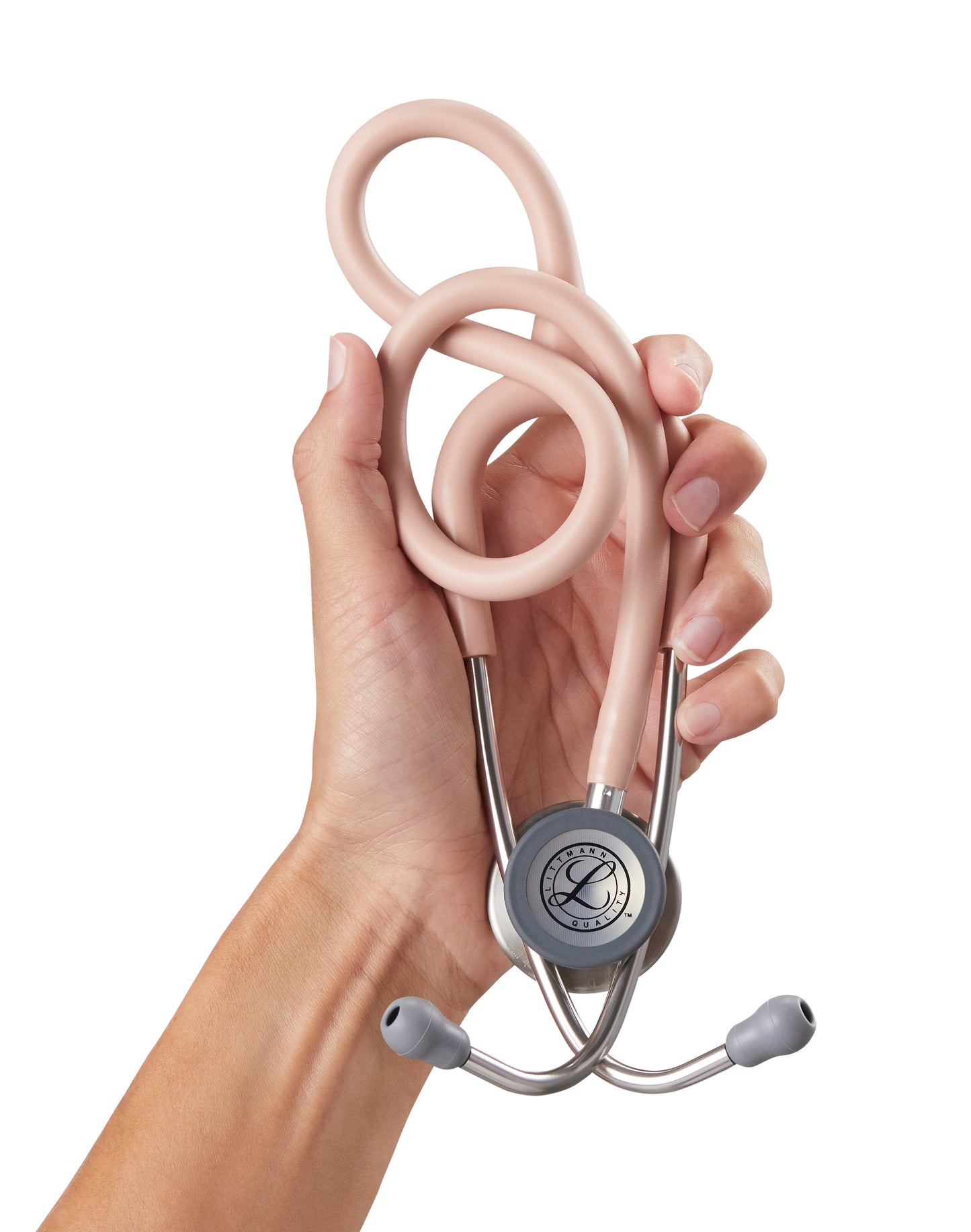 Littmann Classic III Monitoring Stethoscope: Satin Champagne Rose Tube 5910C - Student Program 3M Littmann
