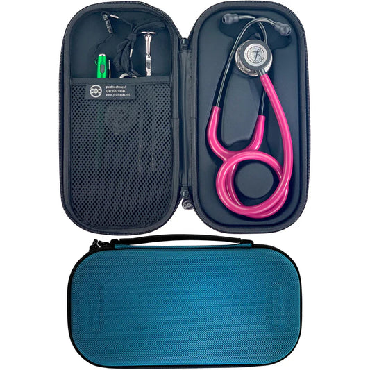 Pod Technical Classicpod Micro Stethoscope Case for Littmann Classic Stethoscopes - Caribbean Blue Pod Technical