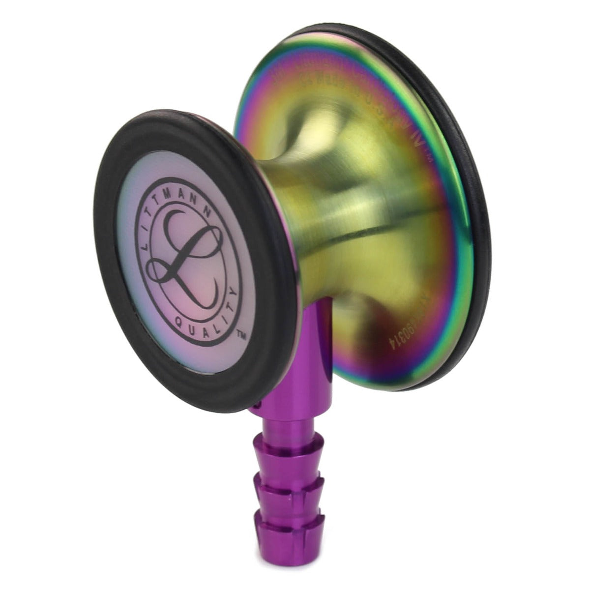 Littmann Cardiology IV Diagnostic Stethoscope: Rainbow & Plum - Violet Stem 6205 - Student Program 3M Littmann