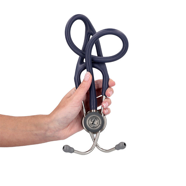 Littmann Cardiology IV Diagnostic Stethoscope: Satin Midnight Blue Tube 6187C - Student Program 3M Littmann
