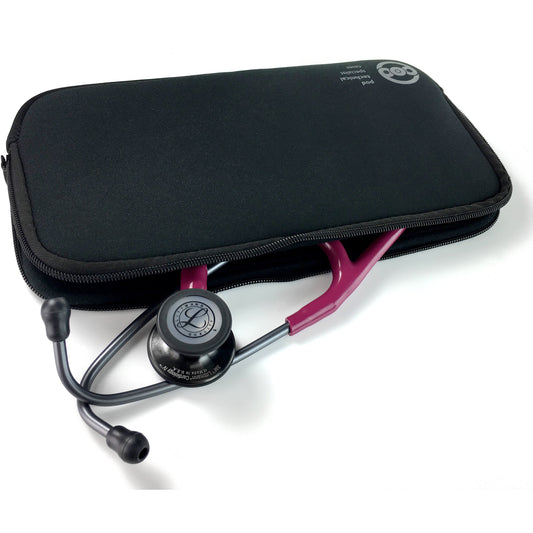 neopod Stethoscope Case - Pod Technical Soft Carry Case - Black Pod Technical