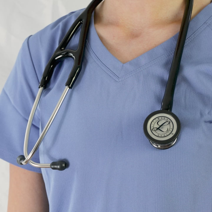 Littmann Cardiology IV Stethoscope: Black & Mirror-Finish 6177 3M Littmann