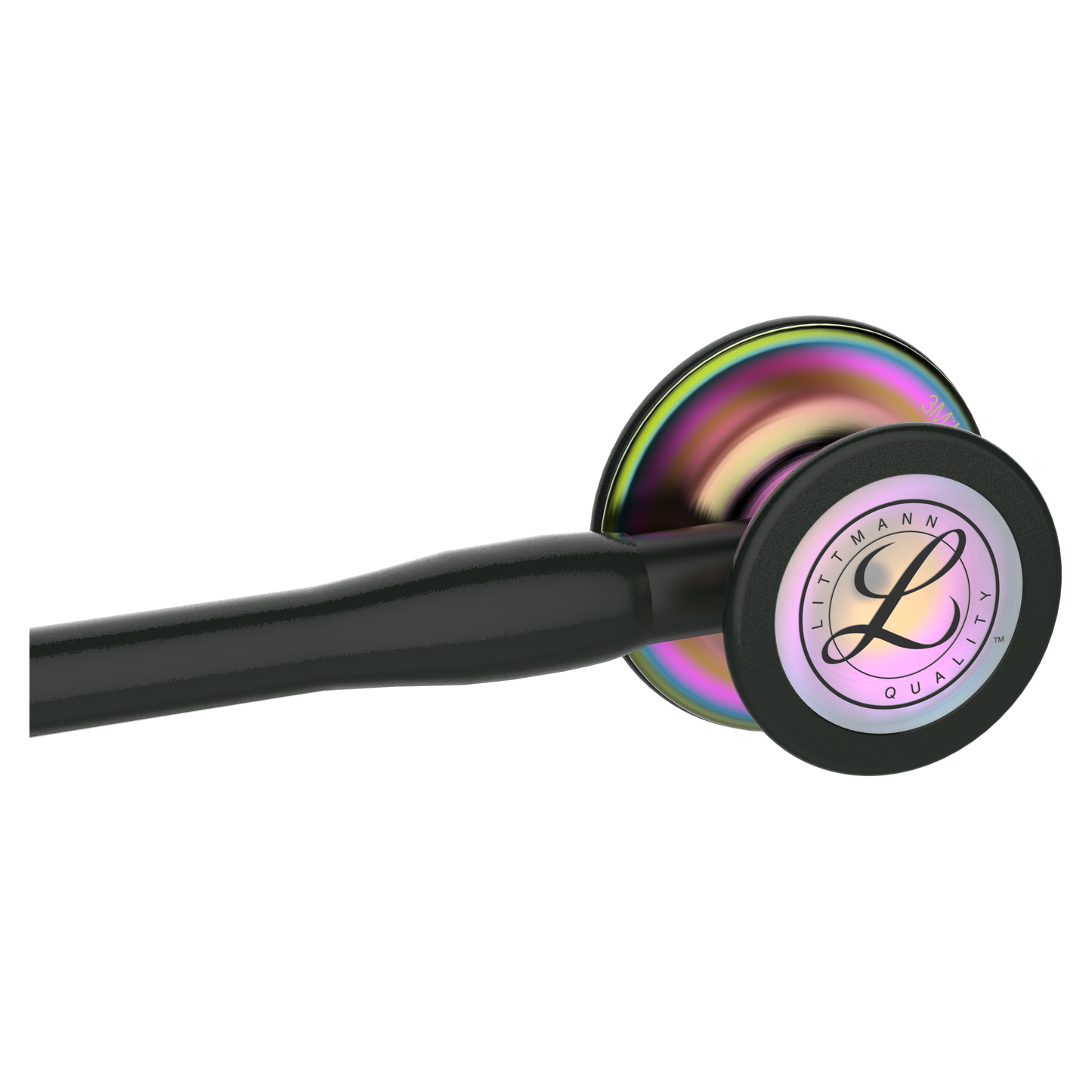 Littmann Cardiology IV Stethoscope: Black & Rainbow 6165 3M Littmann