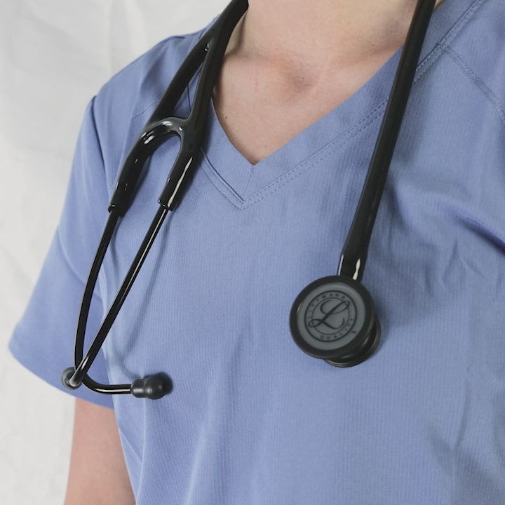 Littmann Cardiology IV Stethoscope: All Black 6163 3M Littmann