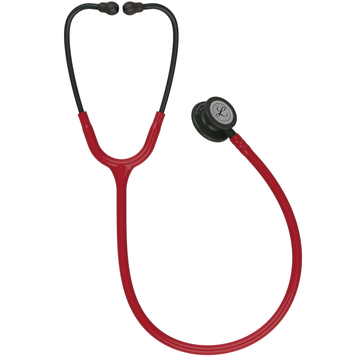 Littmann Classic III Stethoscope: Burgundy - Black Finish 5868 3M Littmann