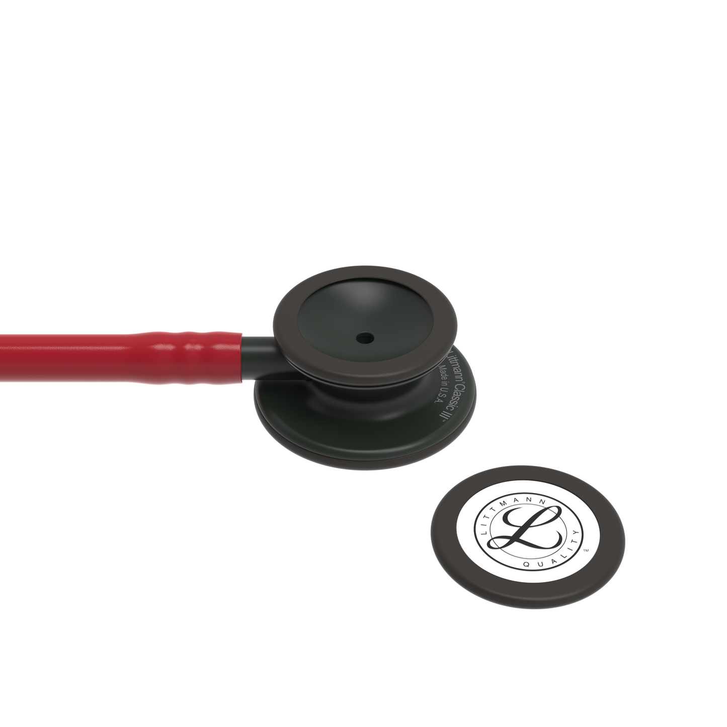 Littmann Classic III Stethoscope: Burgundy - Black Finish 5868 3M Littmann