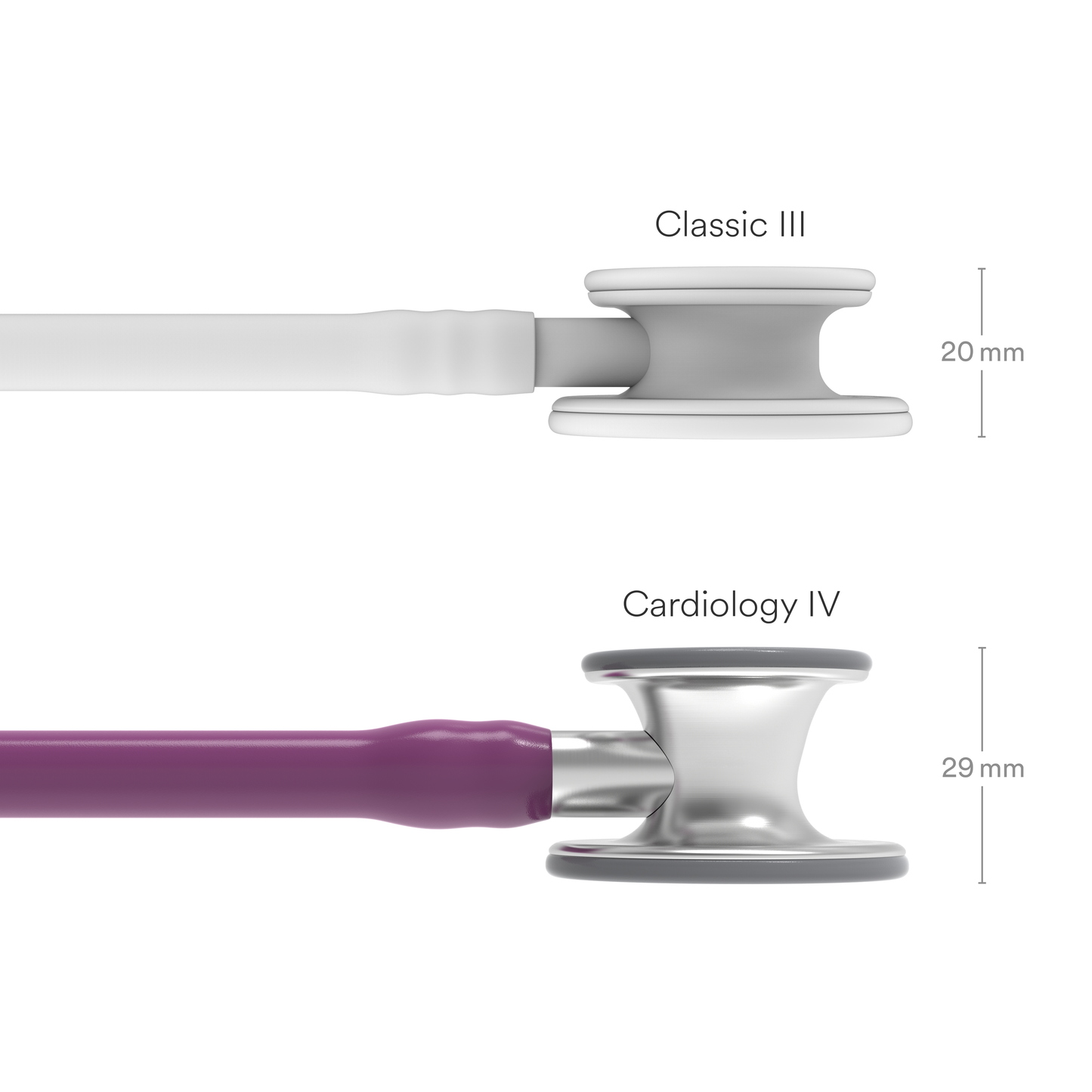 Littmann Cardiology IV Stethoscope: Plum 6156 3M Littmann