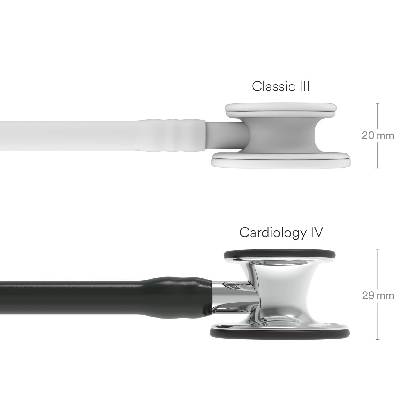 Littmann Cardiology IV Stethoscope: Black & Mirror-Finish 6177 3M Littmann