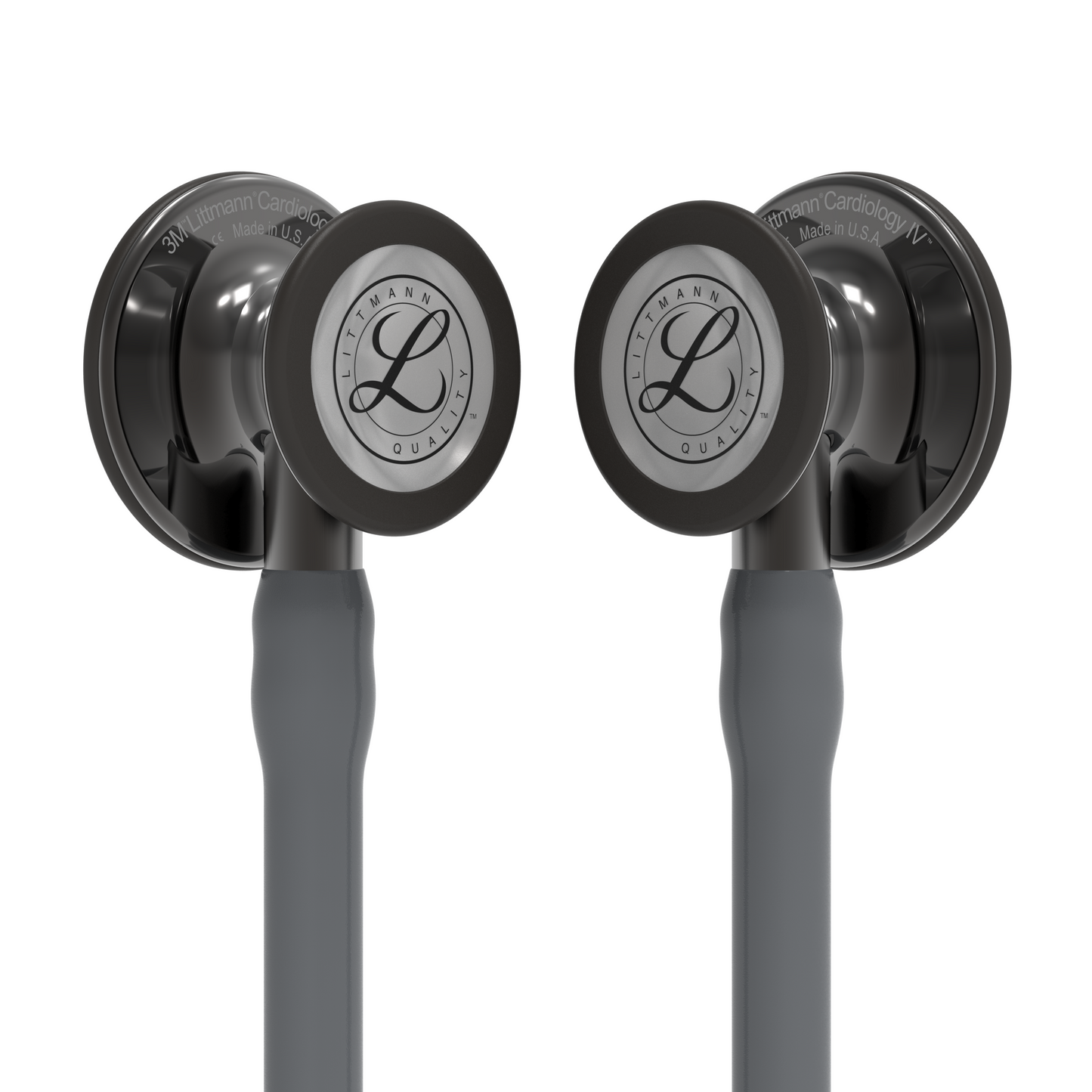 Littmann Cardiology IV Diagnostic Stethoscope: Smoke & Grey - Smoke Stem 6238 - Student Program 3M Littmann