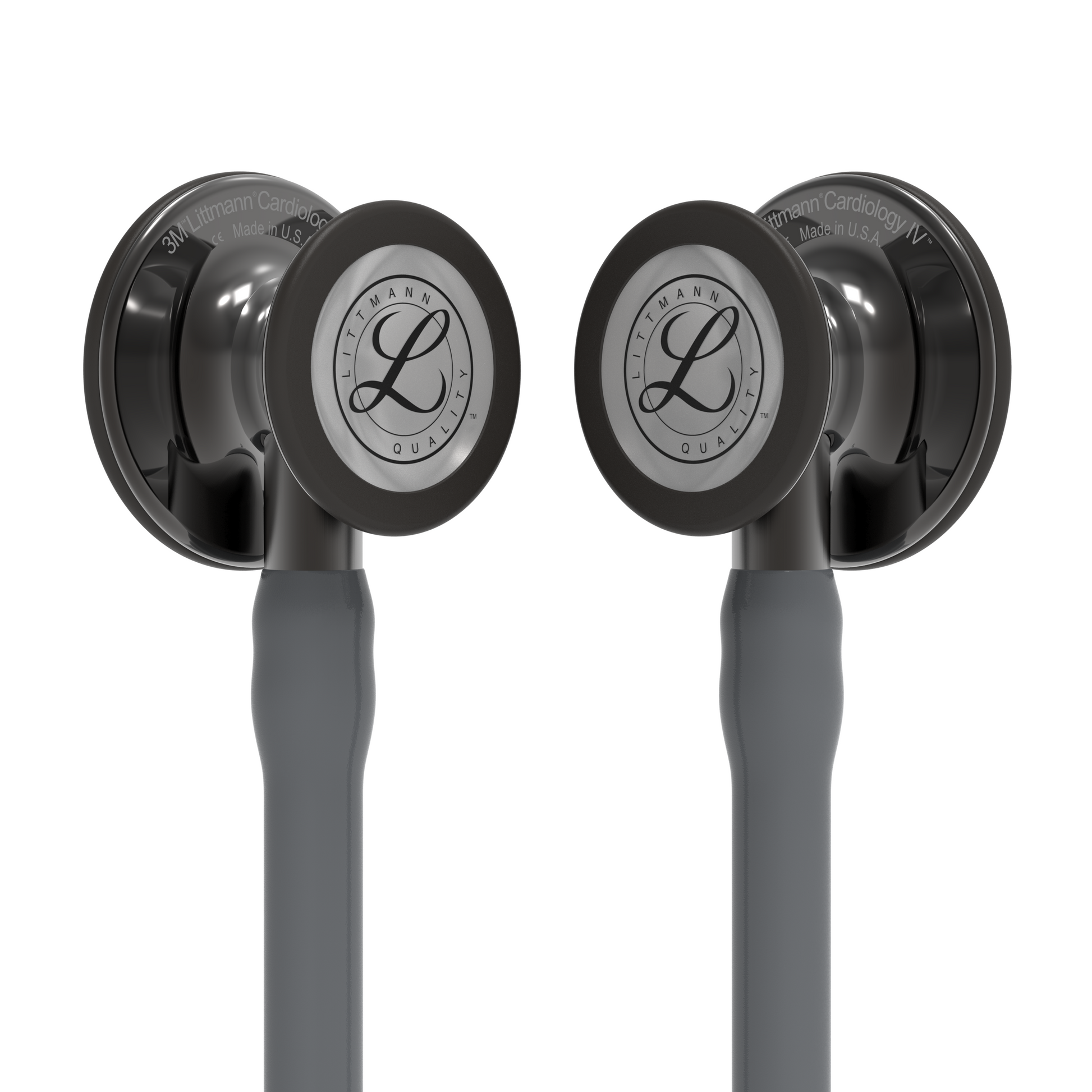 Littmann Cardiology IV Diagnostic Stethoscope: Smoke & Grey - Smoke Stem 6238 - Student Program 3M Littmann