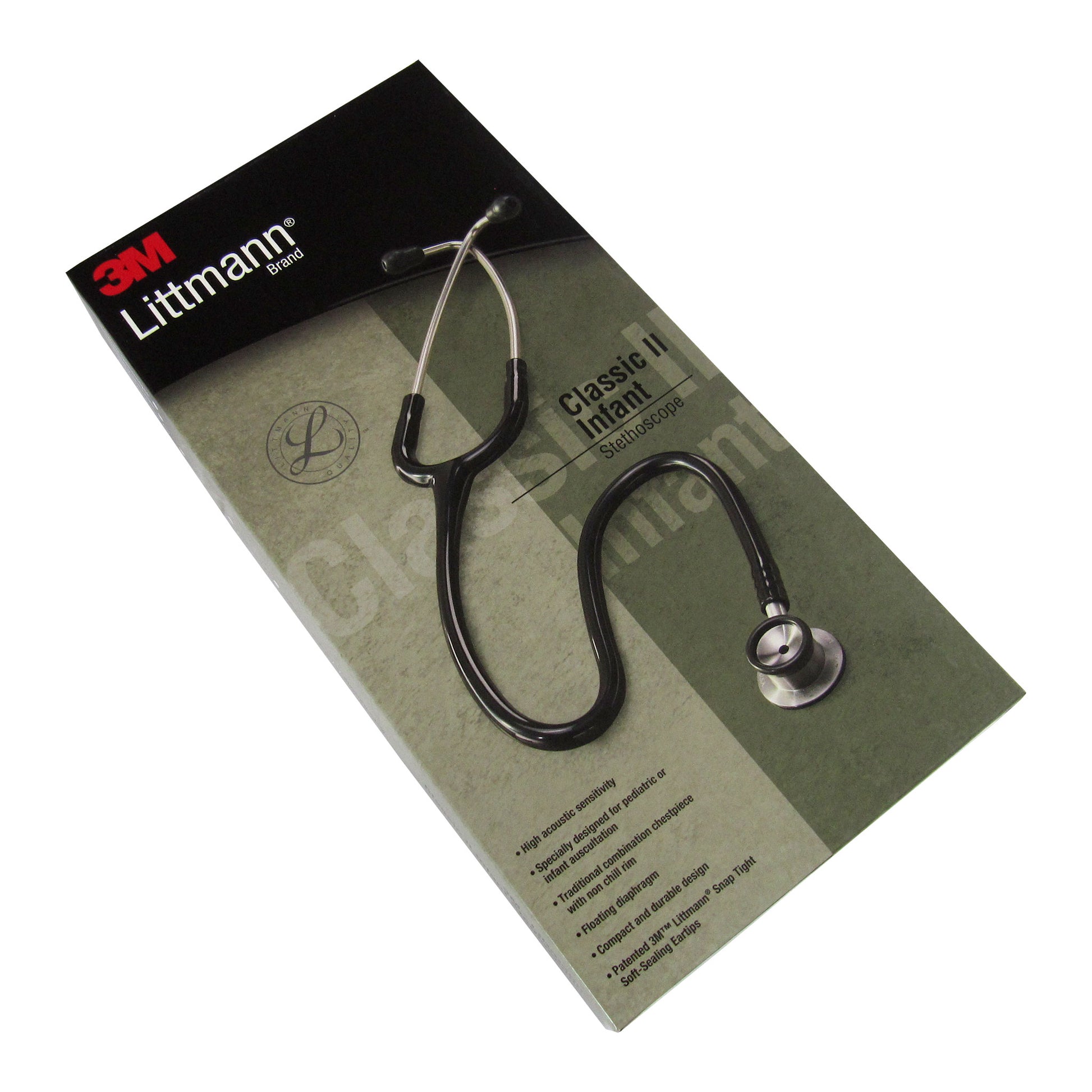 Littmann Classic II Infant Stethoscope: Black 2114 3M Littmann