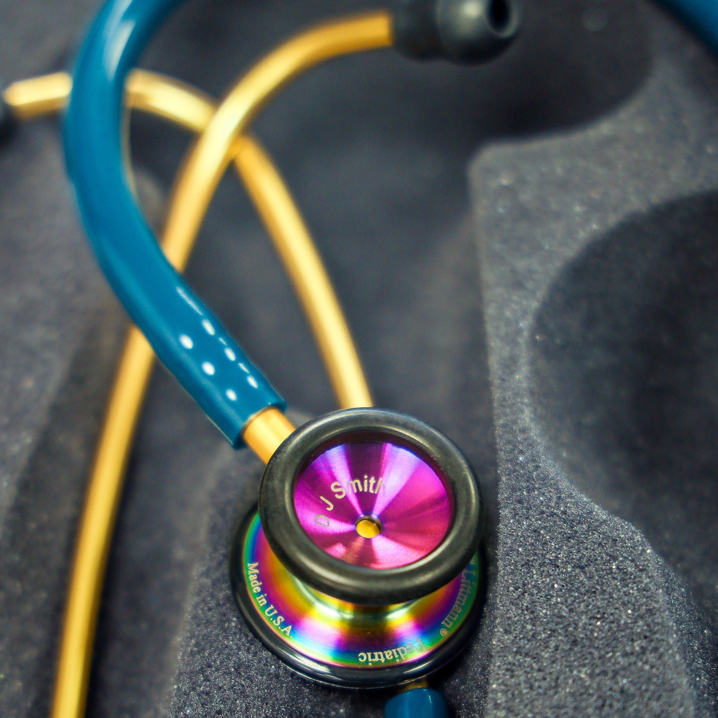 Littmann Classic II Paediatric Stethoscope: Caribbean Blue Rainbow 2153 3M Littmann