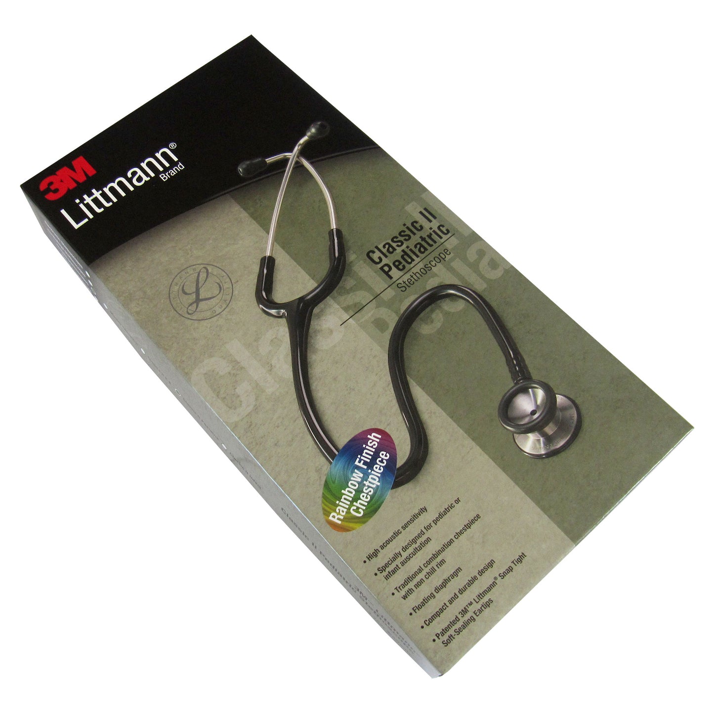 Littmann Classic II Paediatric Stethoscope: Caribbean Blue Rainbow 2153 3M Littmann