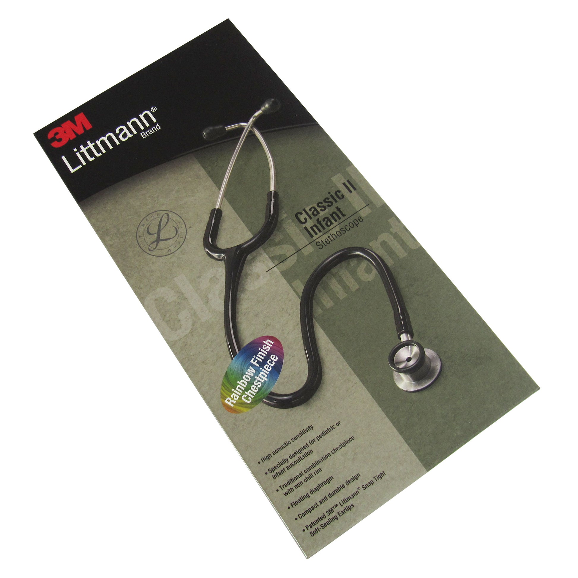 Littmann Classic II Infant Stethoscope: Raspberry Rainbow 2157 3M Littmann