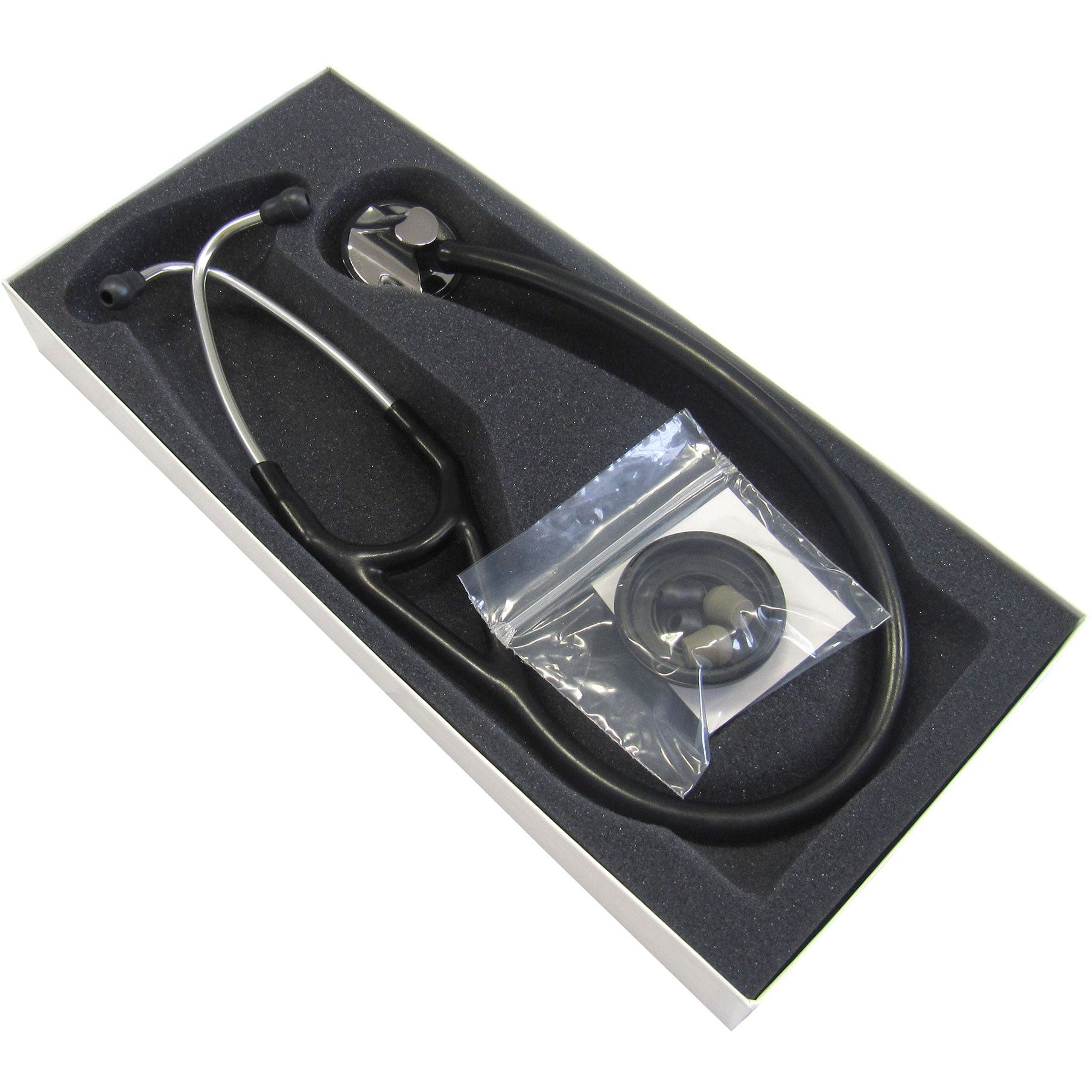Littmann Master Cardiology Stethoscope: Black 22" 2159 - Student Program 3M Littmann