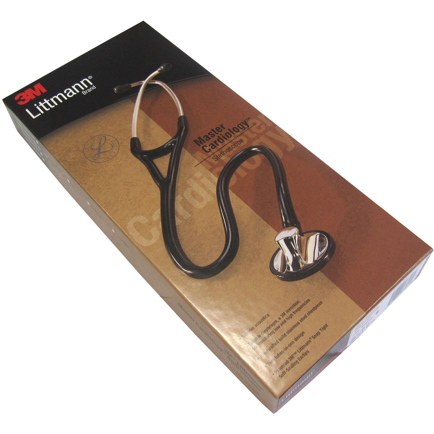 Littmann Master Cardiology Stethoscope: Burgundy 2163 3M Littmann