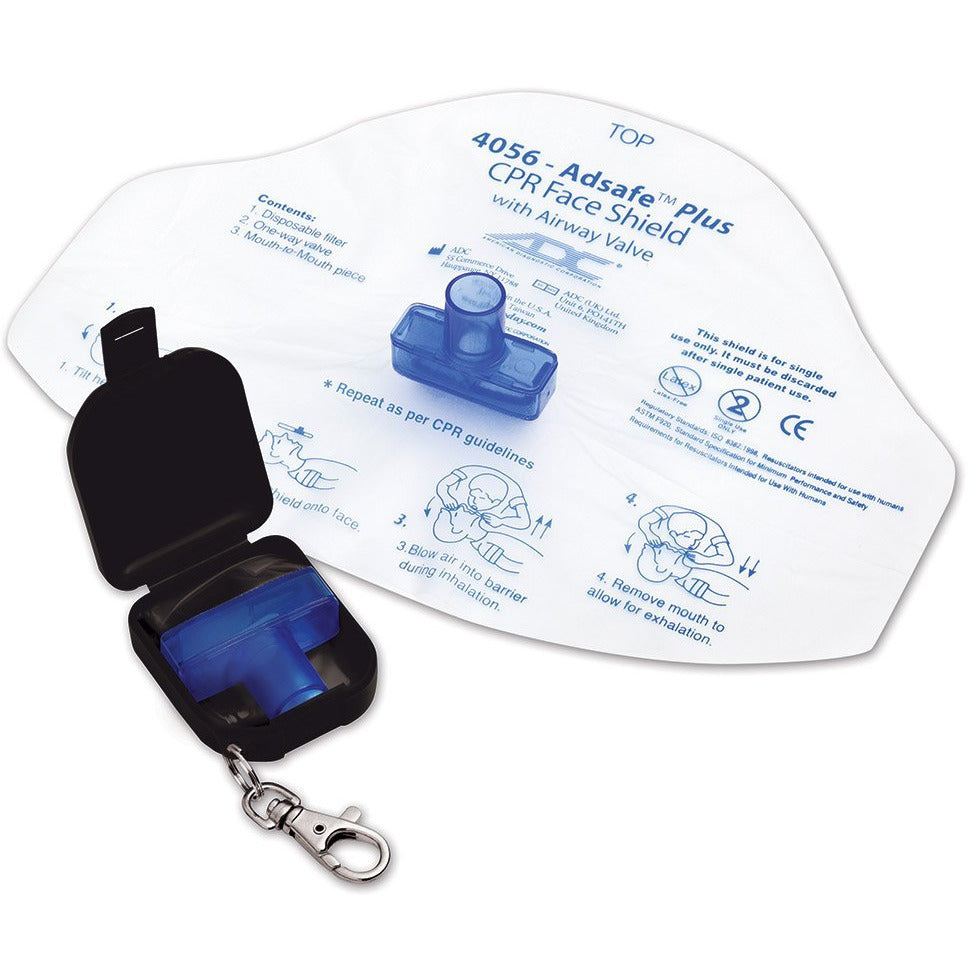 Adsafe Face Shield Plus- With Keychain ADC Diagnostics