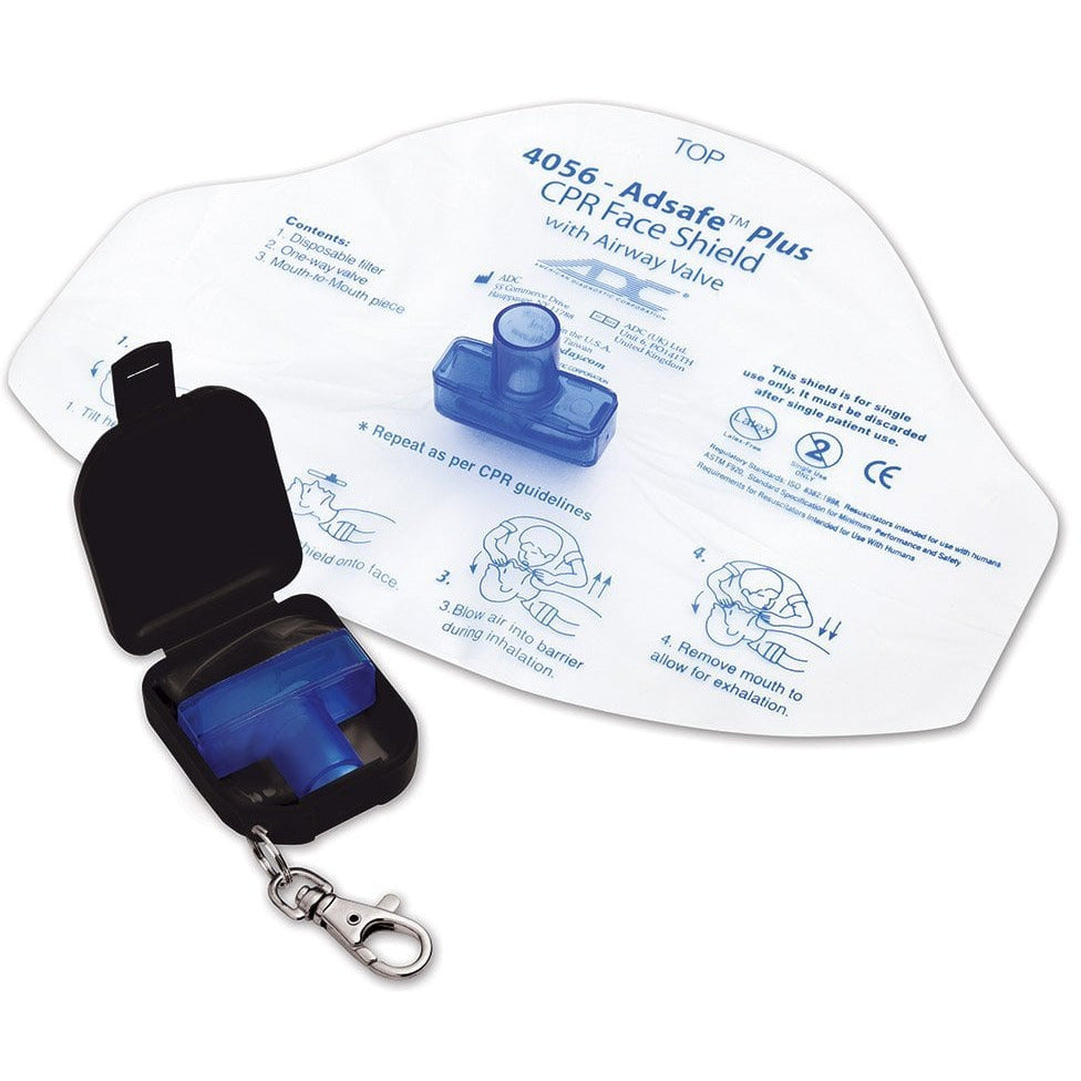 Adsafe Face Shield Plus- With Keychain ADC Diagnostics