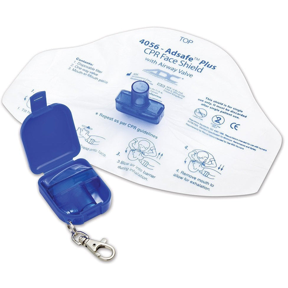 Adsafe Face Shield Plus- With Keychain ADC Diagnostics
