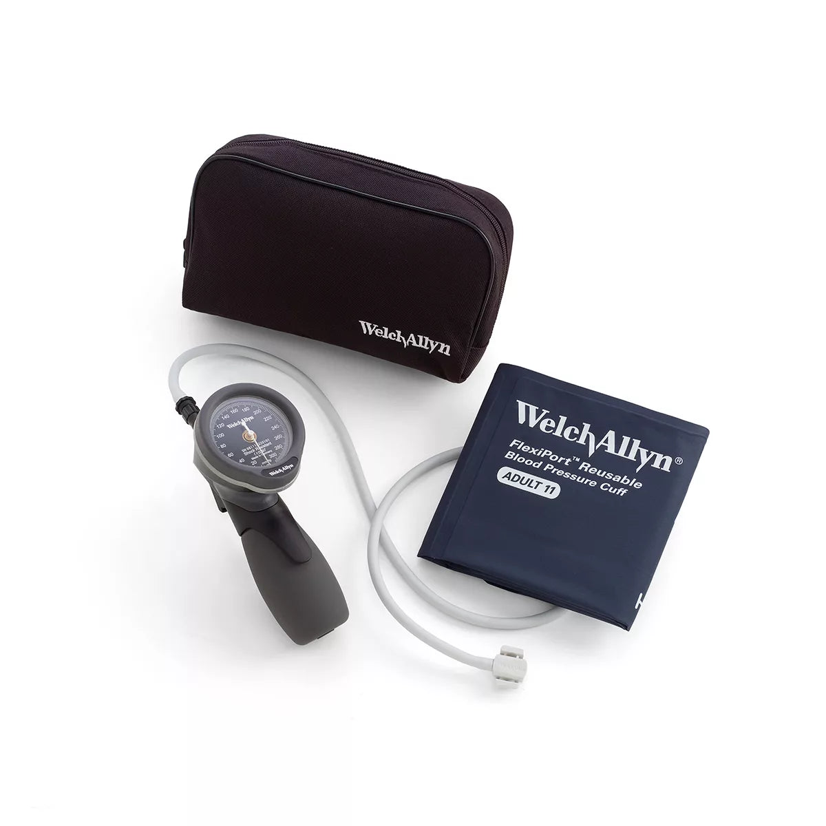 Welch Allyn DuraShock DS66 Trigger Hand Aneroid Sphygmomanometer W/ Adult Cuff Welch Allyn