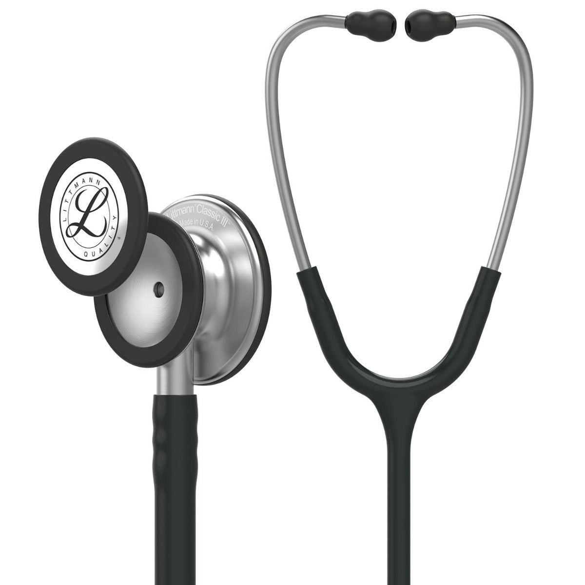 Littmann Classic III Stethoscope: Black 5620 3M Littmann