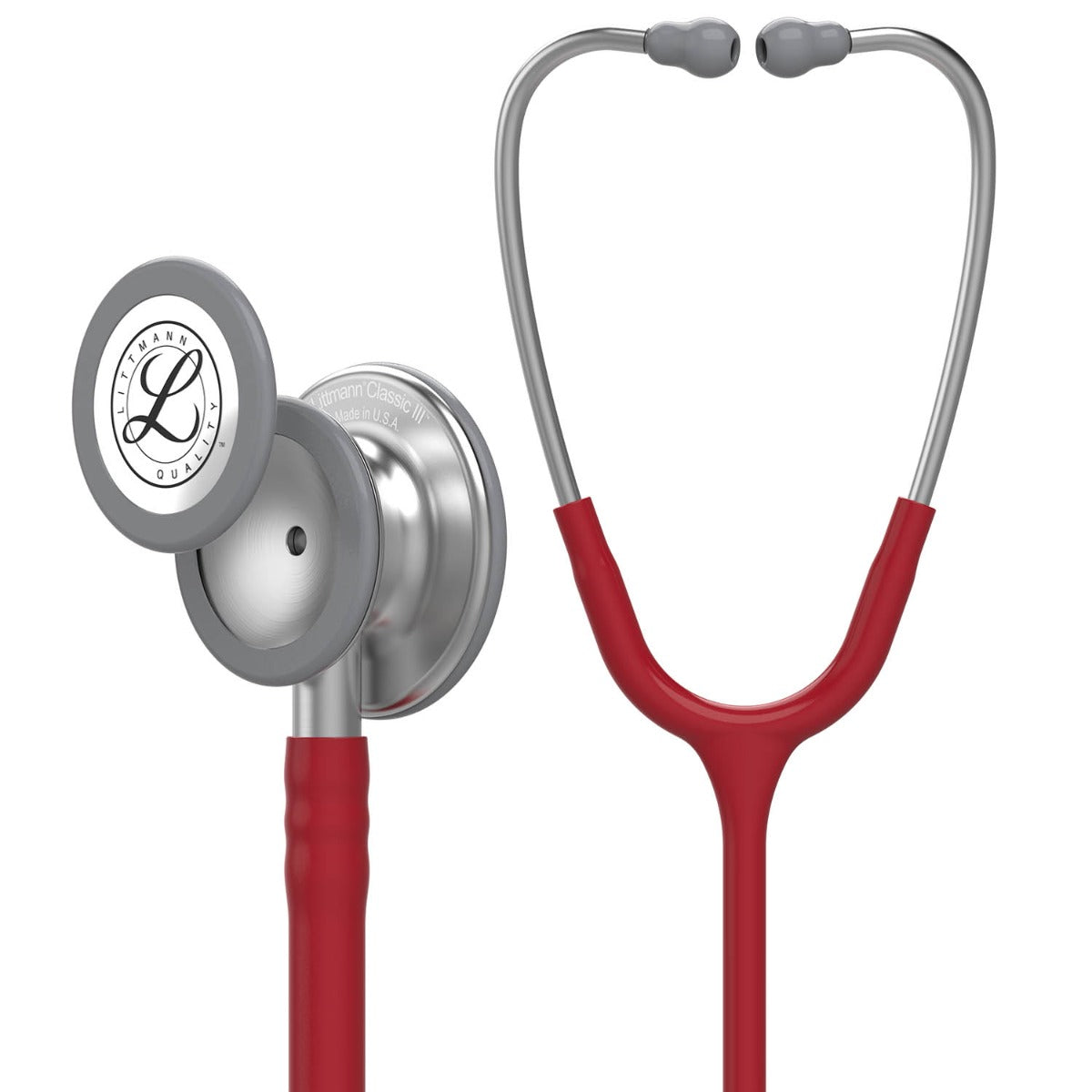 Littmann Classic III Stethoscope: Burgundy 5627 3M Littmann