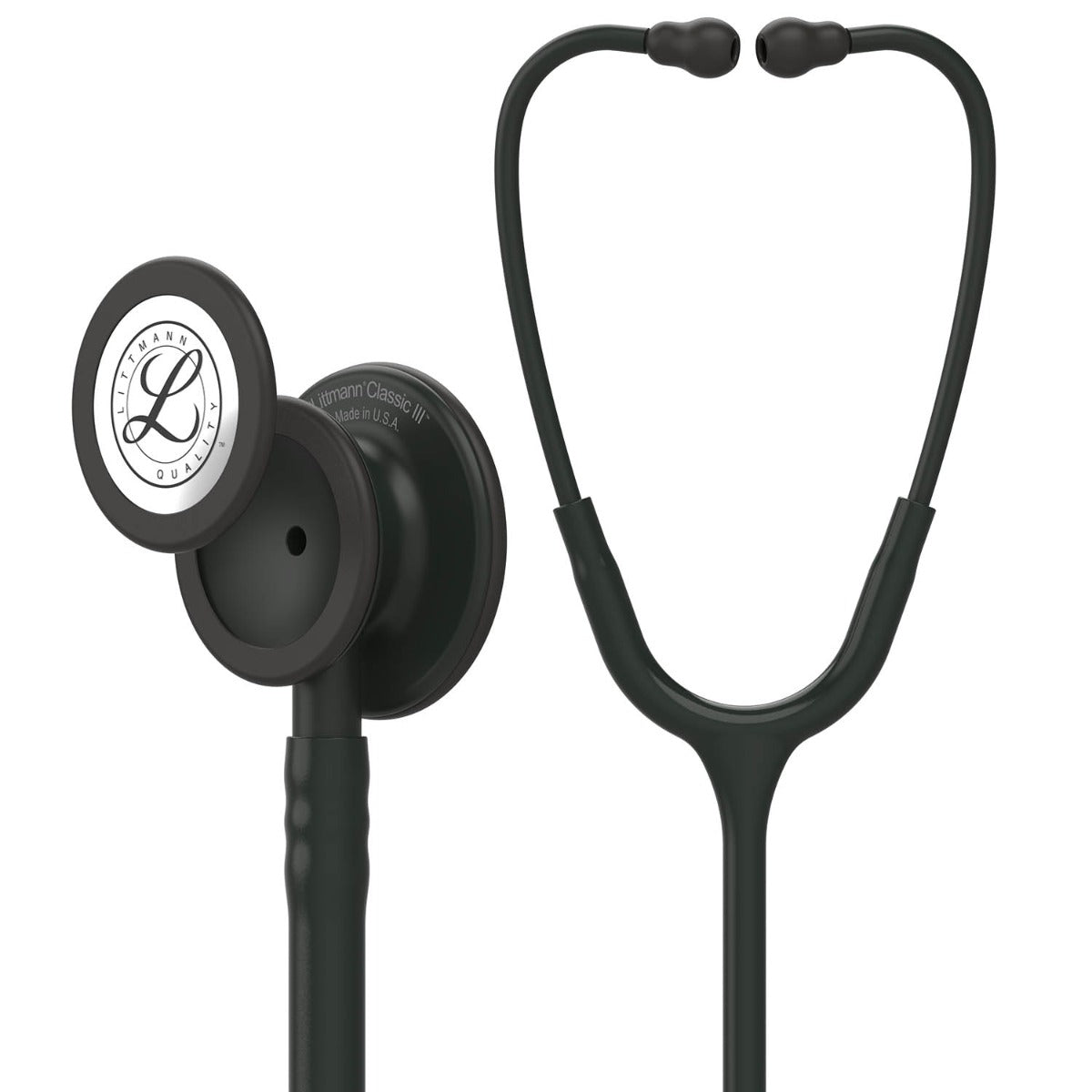 Littmann Classic III Stethoscope: All Black 5803 3M Littmann