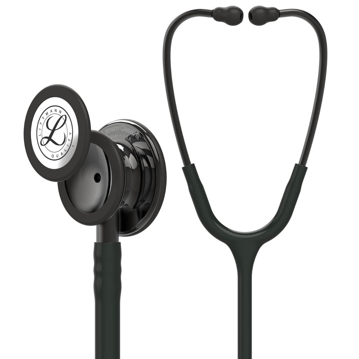 Littmann Classic III Stethoscope: Black & Smoke 5811 - Student Program 3M Littmann